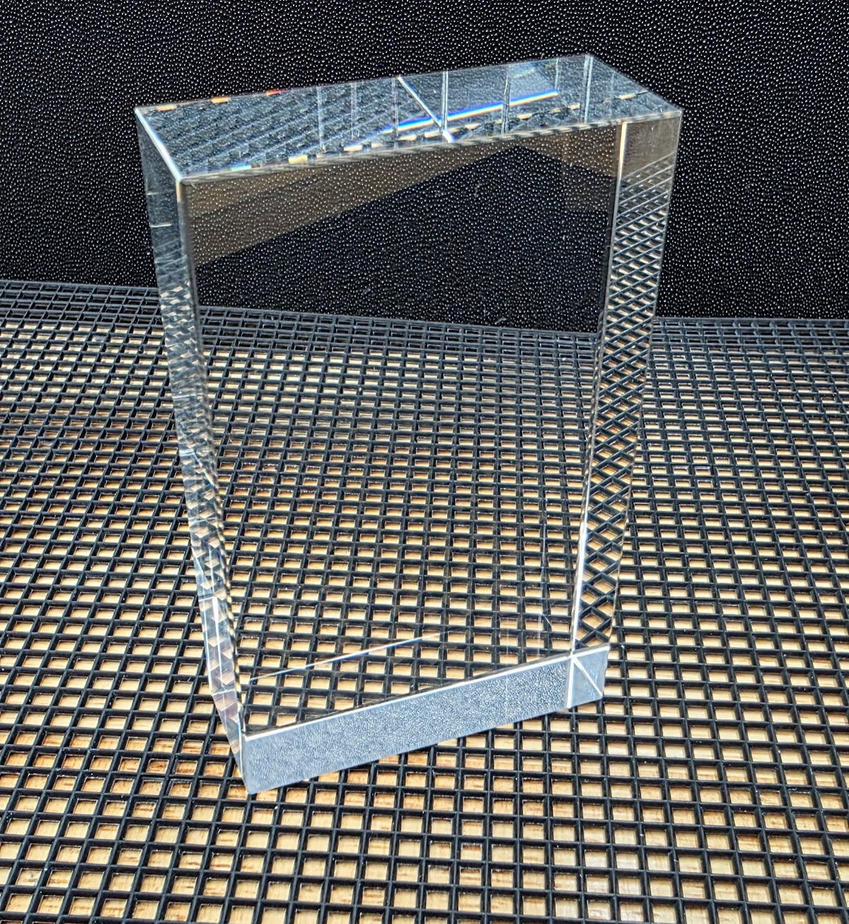 Baby Birth Handprint & Footprint Custom 3D Crystal 2x3